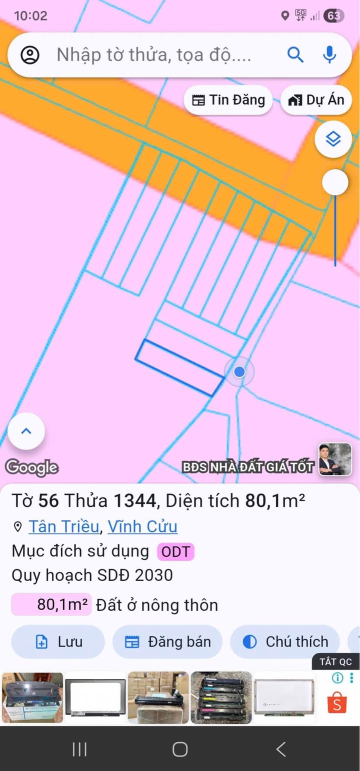 Đất nền Tân Phong Biên Hòa 85m² 850 triệu - Sổ đỏ chính chủ