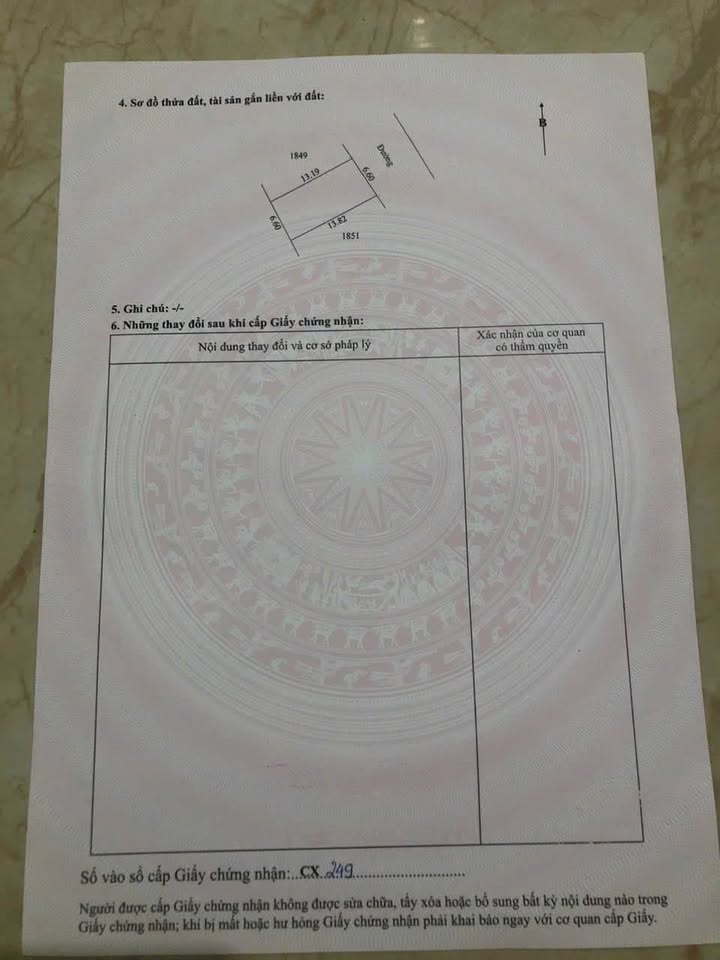 Đất đấu giá Nghĩa Trụ Văn Giang 90m² - Sổ đỏ rõ ràng