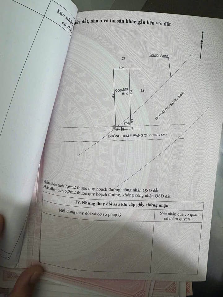 Đất nền Y Wang Buôn Ma Thuột 95m² 2.25 tỷ - Sổ đỏ chính chủ