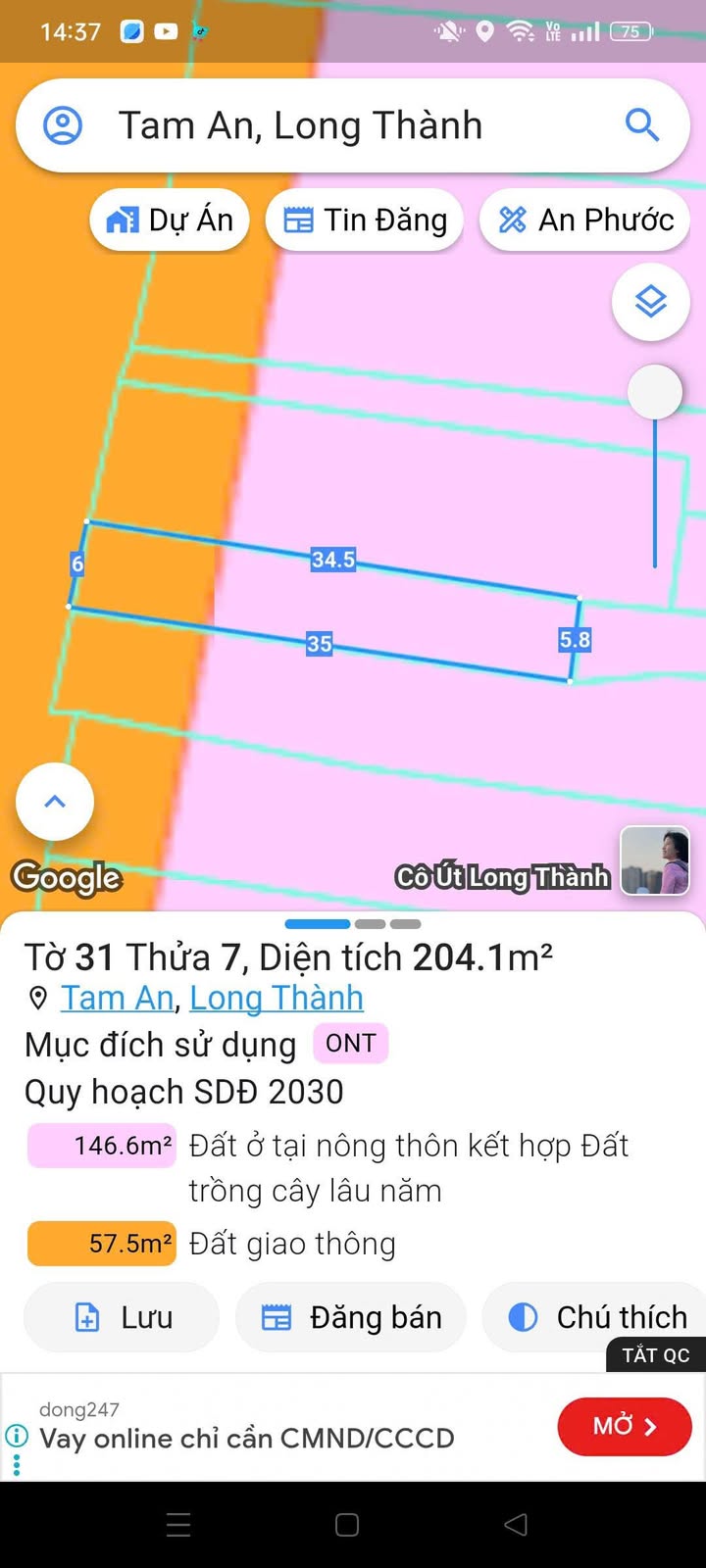 Nhà mặt tiền Hương Lộ 21 210m² 4 tỷ - Sẵn sàng ở ngay