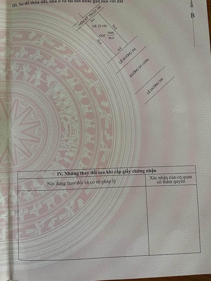 Đất nền D7 KDC Hồng Loan 6A 96m² 3.999 tỷ - Sổ hồng chính chủ