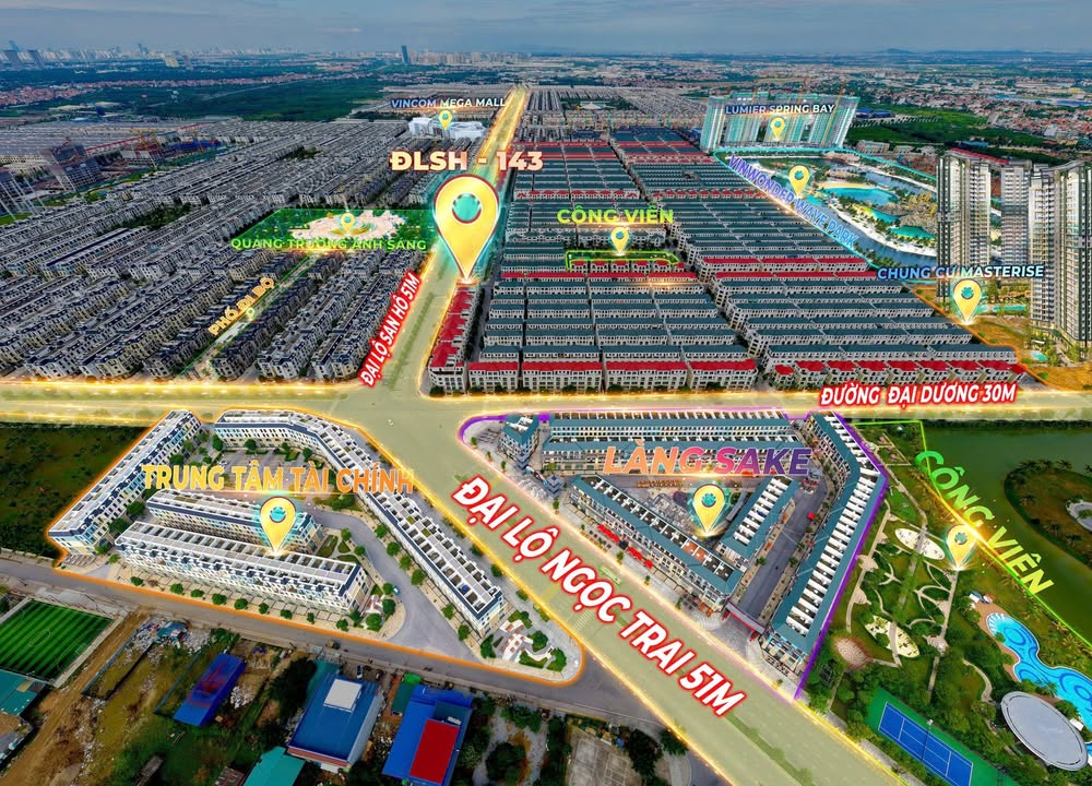 Townhouse Gia Lam 100m2 20.069 ty - Mat tien kinh doanh