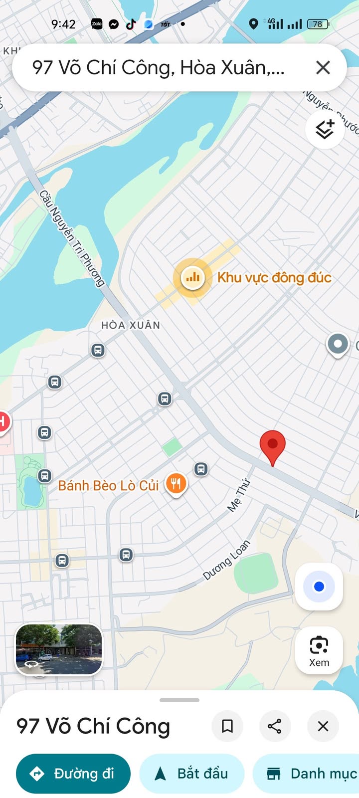 Nhà mặt tiền Võ Chí Công 300m² 23 triệu - Mặt tiền kinh doanh