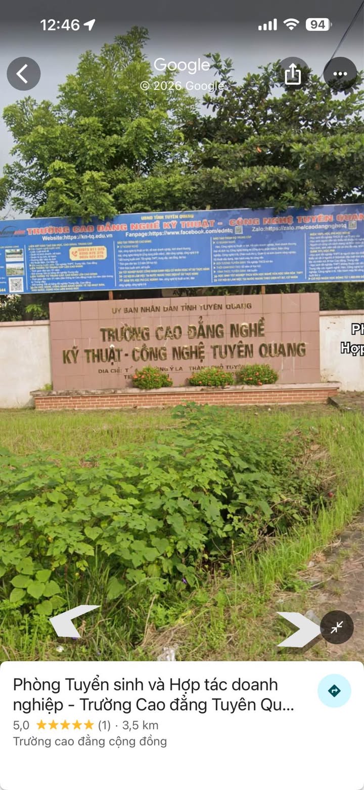 Đất nền Minh Xuân Tuyên Quang 480m² thỏa thuận - Sổ đỏ chính chủ