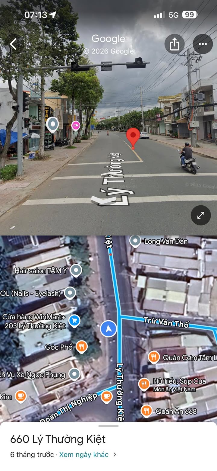 Nhà phố Lý Thường Kiệt Mỹ Tho 88m² 6.95 tỷ - Mặt tiền KD