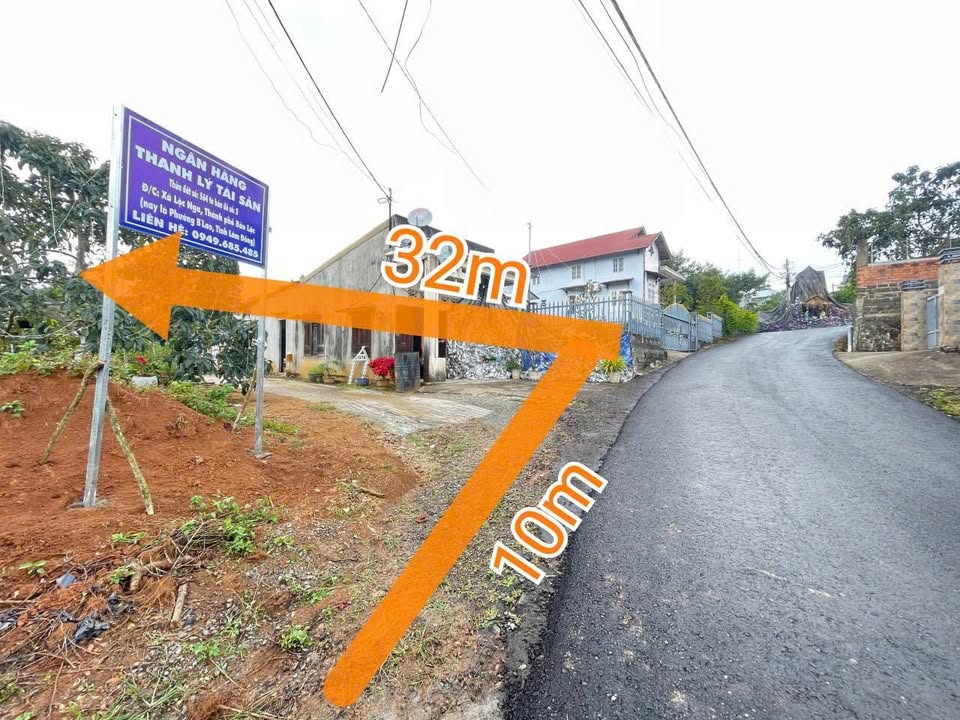 Đất nền P B'lao Bảo Lộc 320m² 1.65 tỷ - Thổ cư 100%