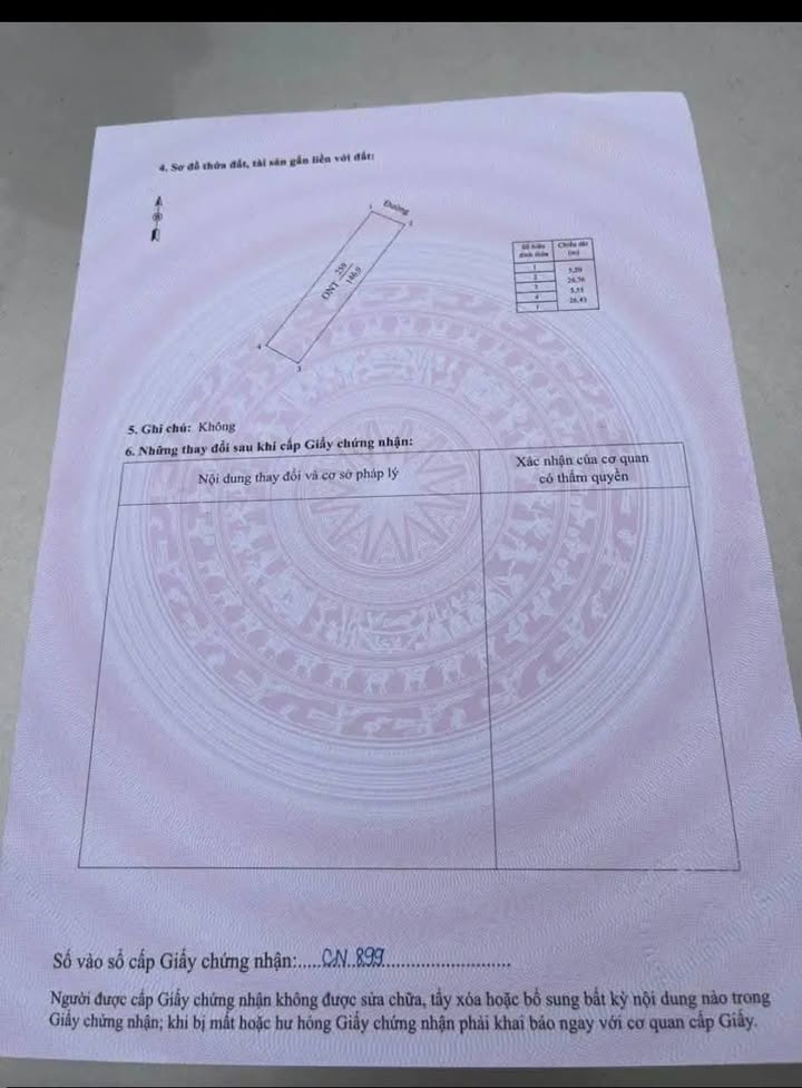 Đất thổ cư Nhân Lư 300m² giá 1 tỷ - Sổ đỏ chính chủ