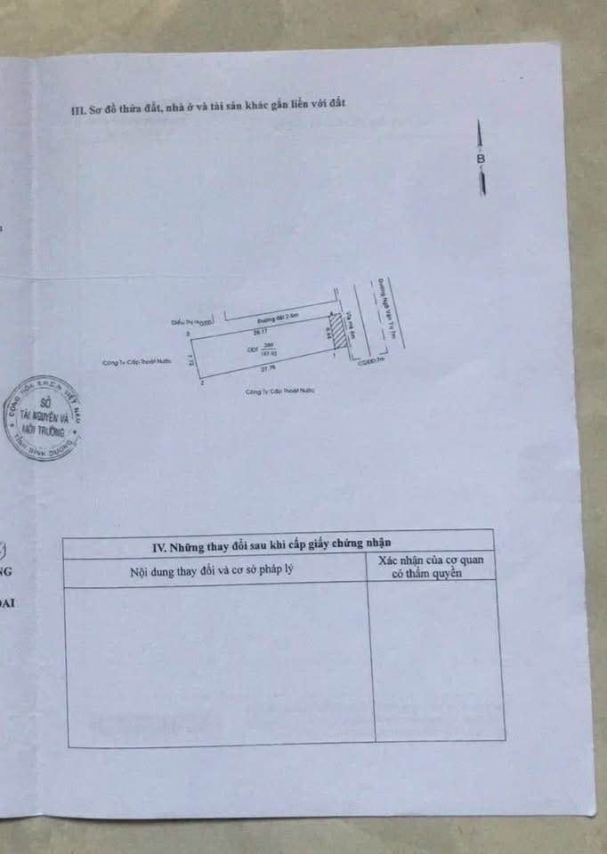 Đất Ngô Văn Trị Thủ Dầu Một 196m² 11 tỷ - Sổ đỏ