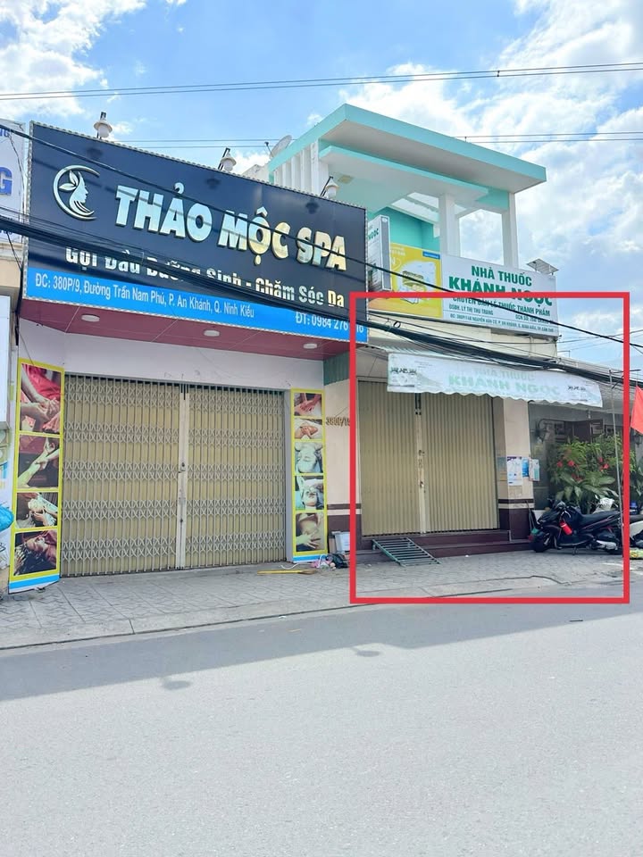 Mặt bằng Trần Nam Phú Cần Thơ 35m² 6 triệu - Mặt tiền kinh doanh