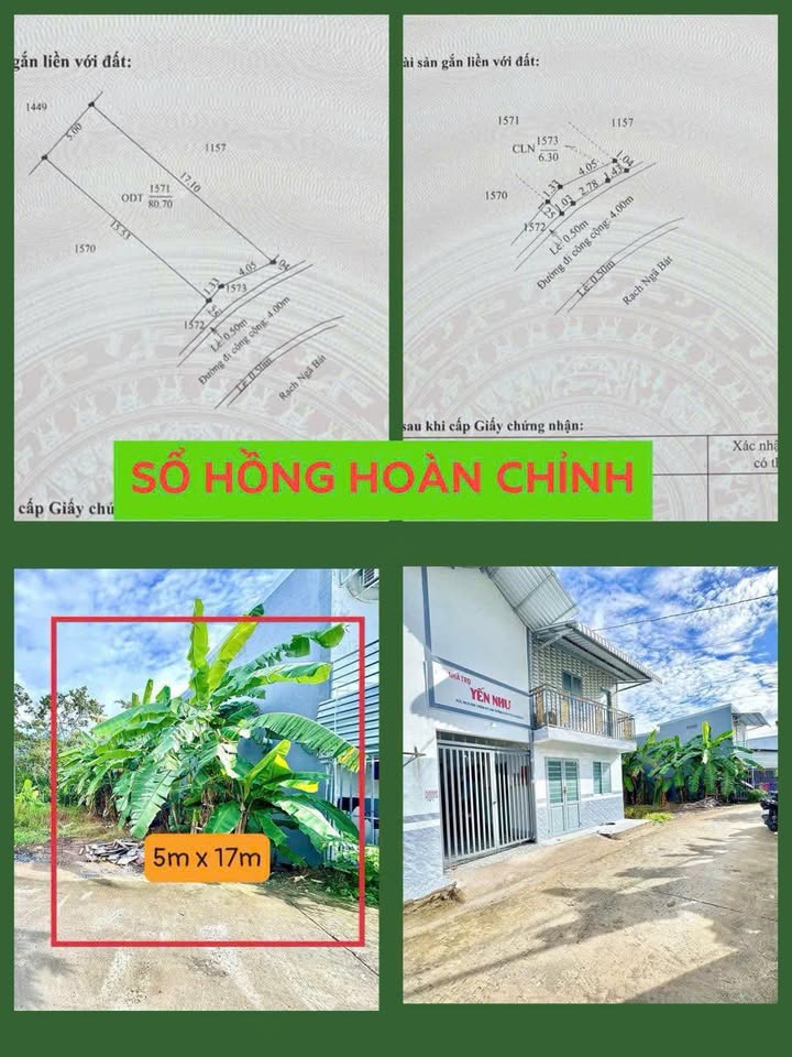 Đất nền Tạ Thị Phi 86m² Bình Thủy 1 tỷ - Sổ đỏ