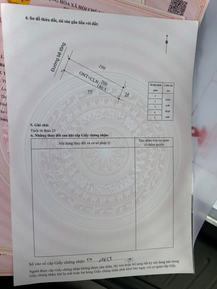 Đất nền Cư Huê Ea Kar 180m² 400 triệu - Sổ đỏ chính chủ