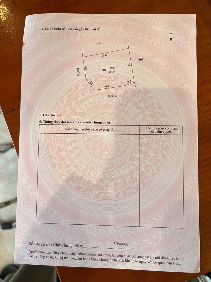 Đất Nam Định Đường Thông 83m²/800 triệu - Chính chủ bán gấp