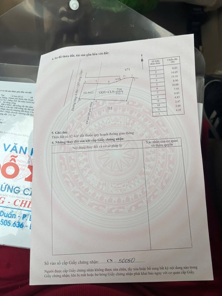 Đất nền Đông Hòa Võ Nguyên Giáp 280m² 3,1 tỷ - Sổ đỏ chính chủ