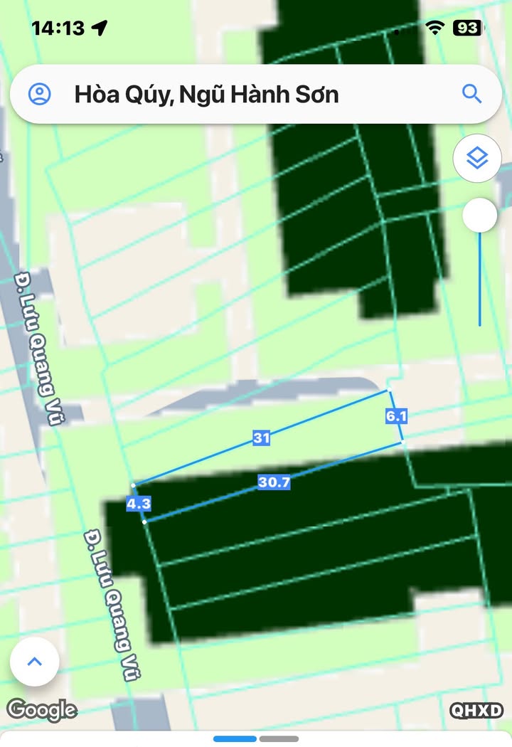 Đất Lưu Quang Vũ 160m² 3.75 tỷ - Sổ đỏ chính chủ