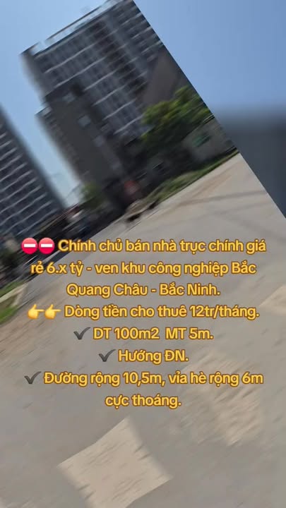 Nhà riêng Việt Yên Bắc Giang 100m² 6 tỷ - Chính chủ bán