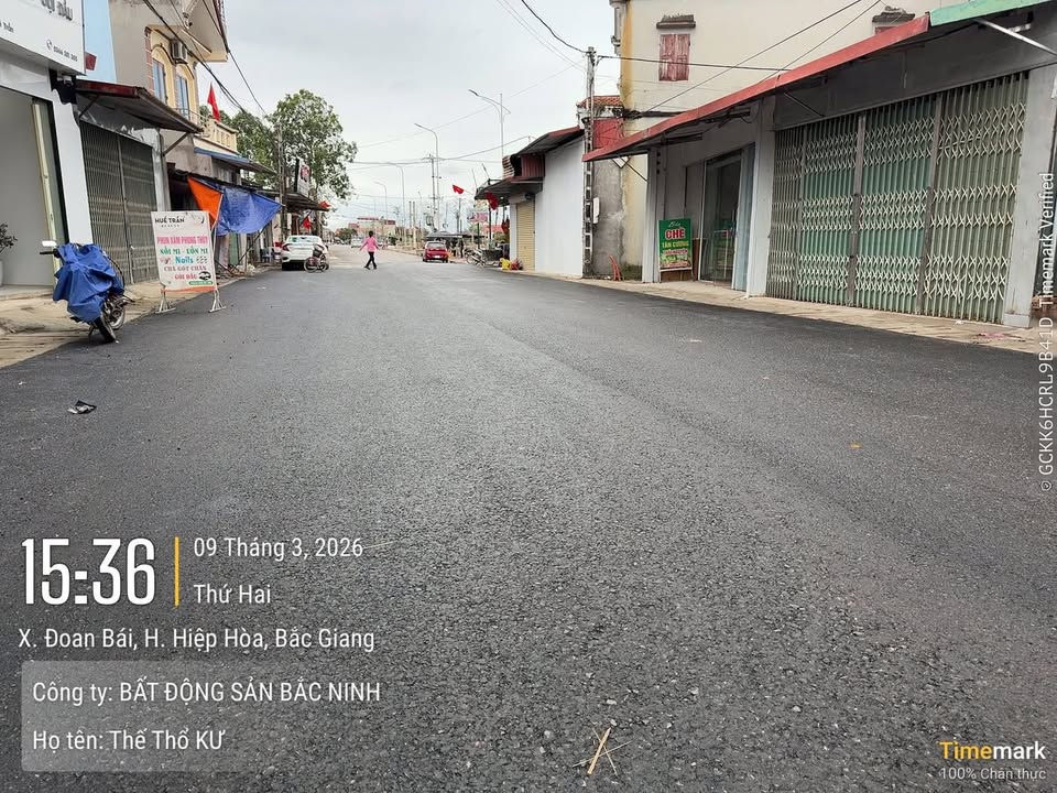 Đất nền Cụm CN Đoan Bái 135m² 3.45 tỷ - Sổ đỏ chính chủ