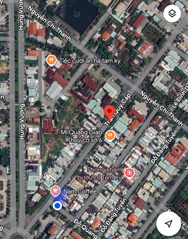 Đất nền Trần Quý Cáp Tam Kỳ 140m² 3.9 tỷ - Sổ đỏ