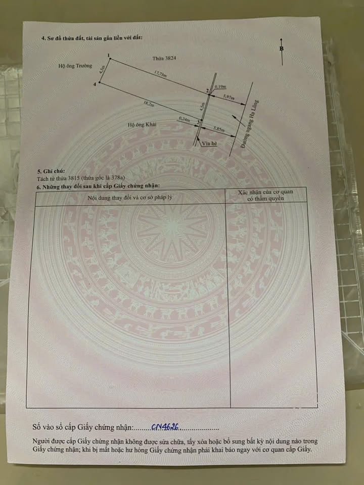 Đất nền Hạ Lũng Hải An 81m² 6.318 tỷ - Sổ đỏ chính chủ