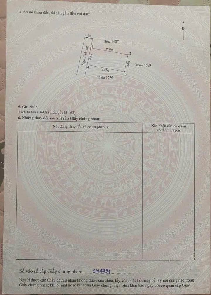 Đất Đằng Hải (Hải An) 42m² hơn 1.8 tỷ - Sổ đỏ chính chủ