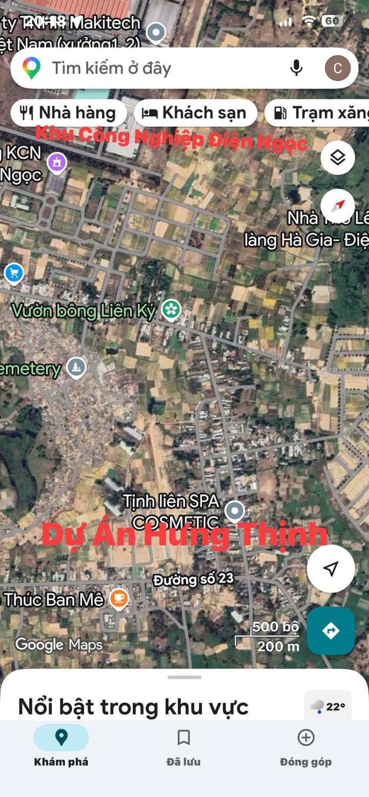 Đất nền Điện Dương Điện Bàn 135m² 1.8 tỷ - Sổ hồng chính chủ