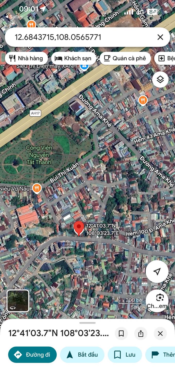 FrontHouse Đường Hùng Vương Buôn Ma Thuột 300m² giá 14.5 tỷ - Chính chủ bán