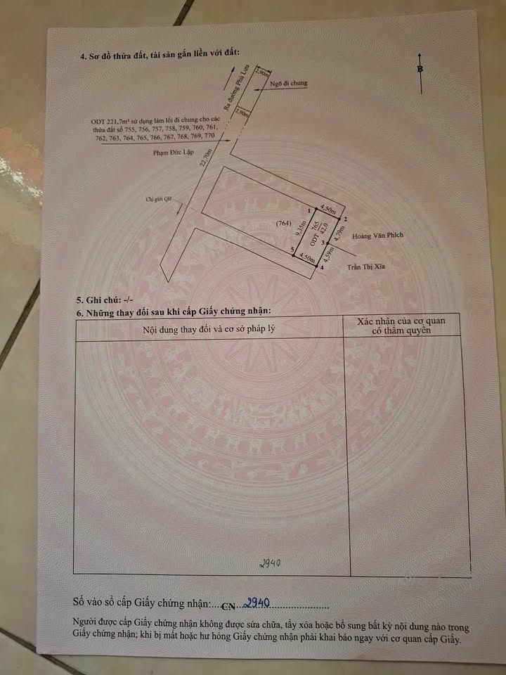 Đất nền Phường Đồng Hoà 43m² 1-1.09 tỷ - Sổ đỏ chính chủ