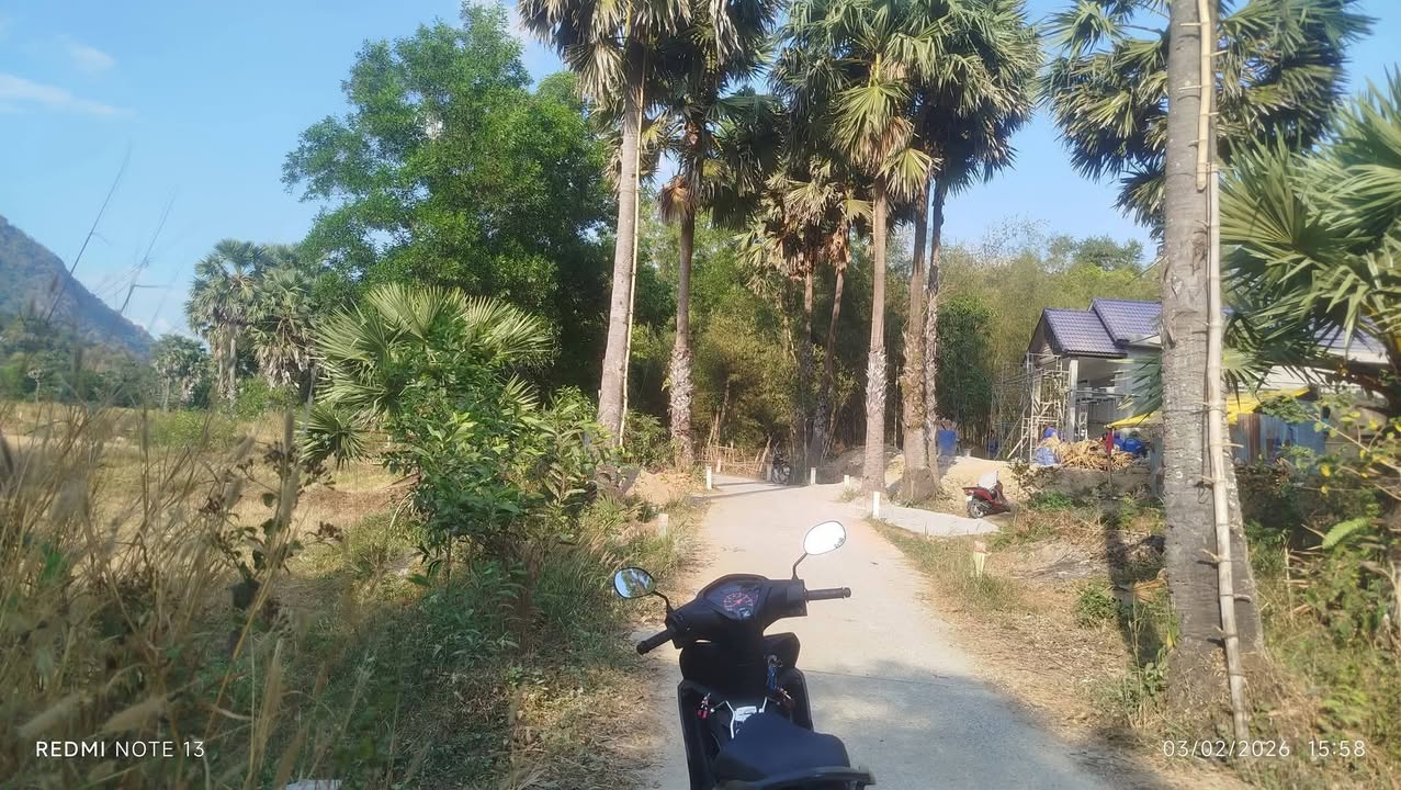 Đất xã Châu Lăng Tri Tôn 1400m² 500tr - Sổ hồng rõ ràng