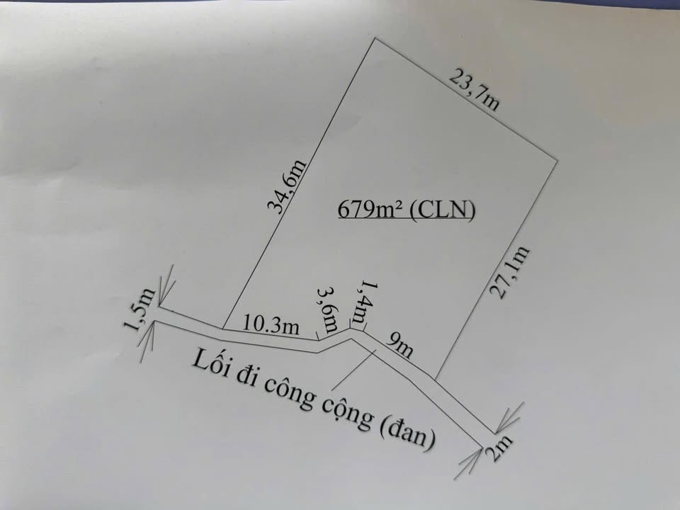 Đất vườn Tân Chánh Cần Đước 679m² 690 triệu - Sổ đỏ chính chủ