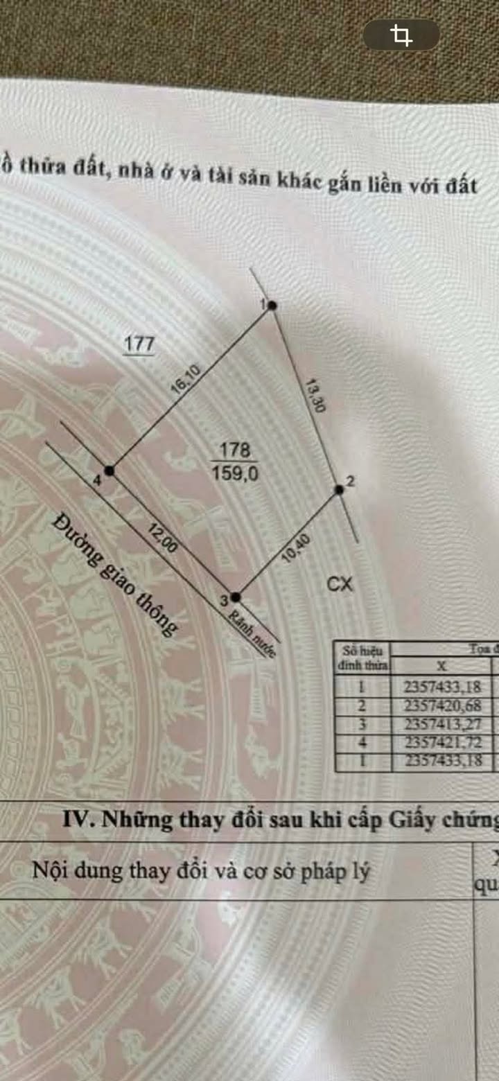 Đất Thọ Sơn, Việt Trì 159m² 8 tỷ - Sổ đỏ chính chủ