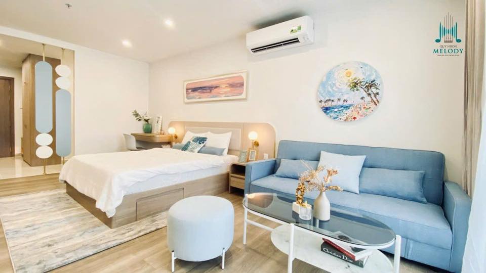 Căn hộ Medoly Quy Nhơn 50m² 1.6 tỷ - View đẹp, nội thất cơ bản