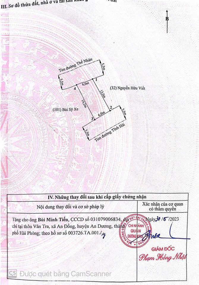 Đất nền Dương Kinh 80m² 2.2 tỷ - Sổ đỏ chính chủ