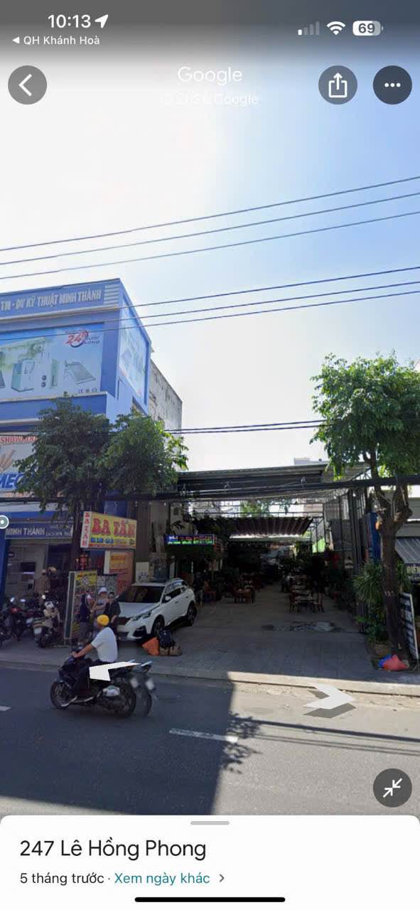 Đất nền Lê Hồng Phong Phước Hải 552m² 55.2 tỷ - Sổ đỏ chính chủ