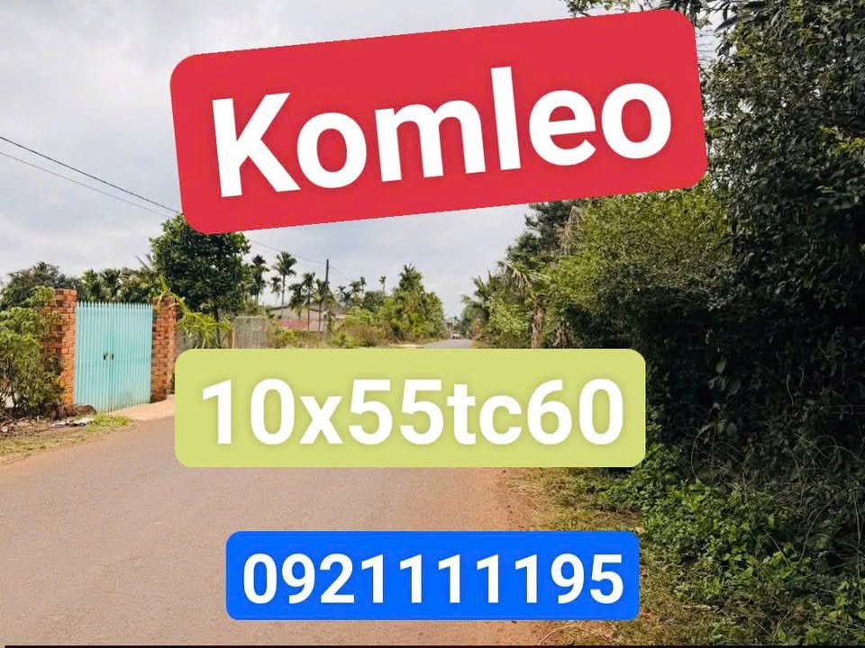 Đất nền Komleo Krông Bông 550m² 2,99 tỷ - Tiềm năng tăng giá