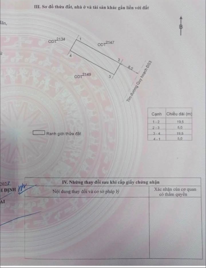 Đất nền Trần Nguyên Hãn An Nhơn 98m² 7 tỷ - Sổ đỏ chính chủ