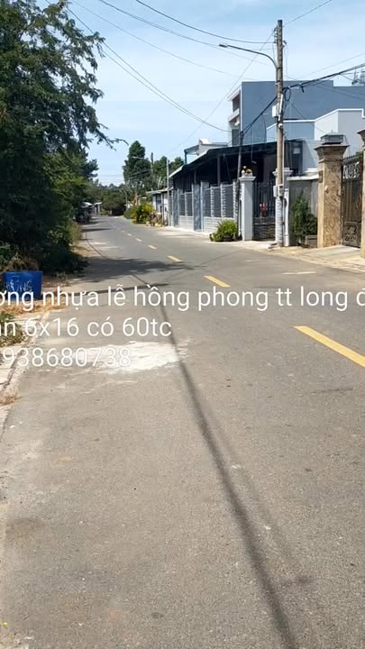 Đất nền Lê Hồng Phong Long Điền 96m² 1.7 tỷ - Sổ đỏ chính chủ