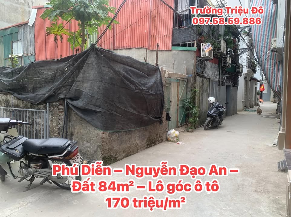 Đất nền Nguyễn Đạo An Phú Diễn 84m² 14.28 tỷ - Sổ đỏ