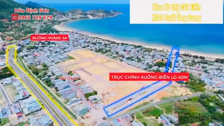 Đất nền Suối Ông Sung Cát Tiến Quy Nhơn 125 m² 2,55 tỷ – Sổ đỏ chính chủ