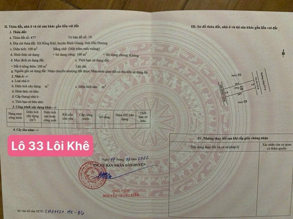 Đất nền Hồng Khê 100m² 1.4 tỷ - Tiềm năng tăng giá