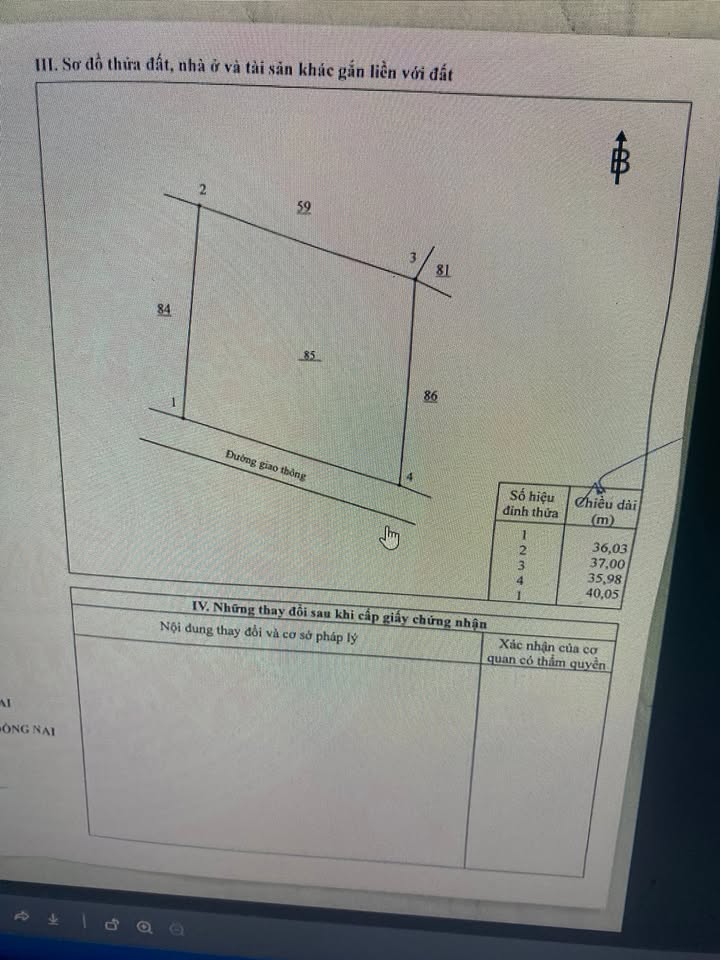 Đất CLN Xuân Thọ Xuân Lộc 1.353m² 2 tỷ - Sổ riêng pháp lý rõ