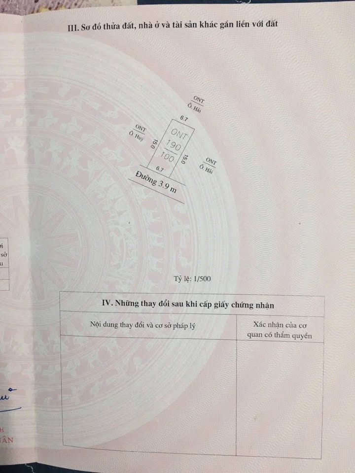 Đất nền Mỹ Hào Dị Sử 100m² 1.7 tỷ - Sổ đỏ chính chủ