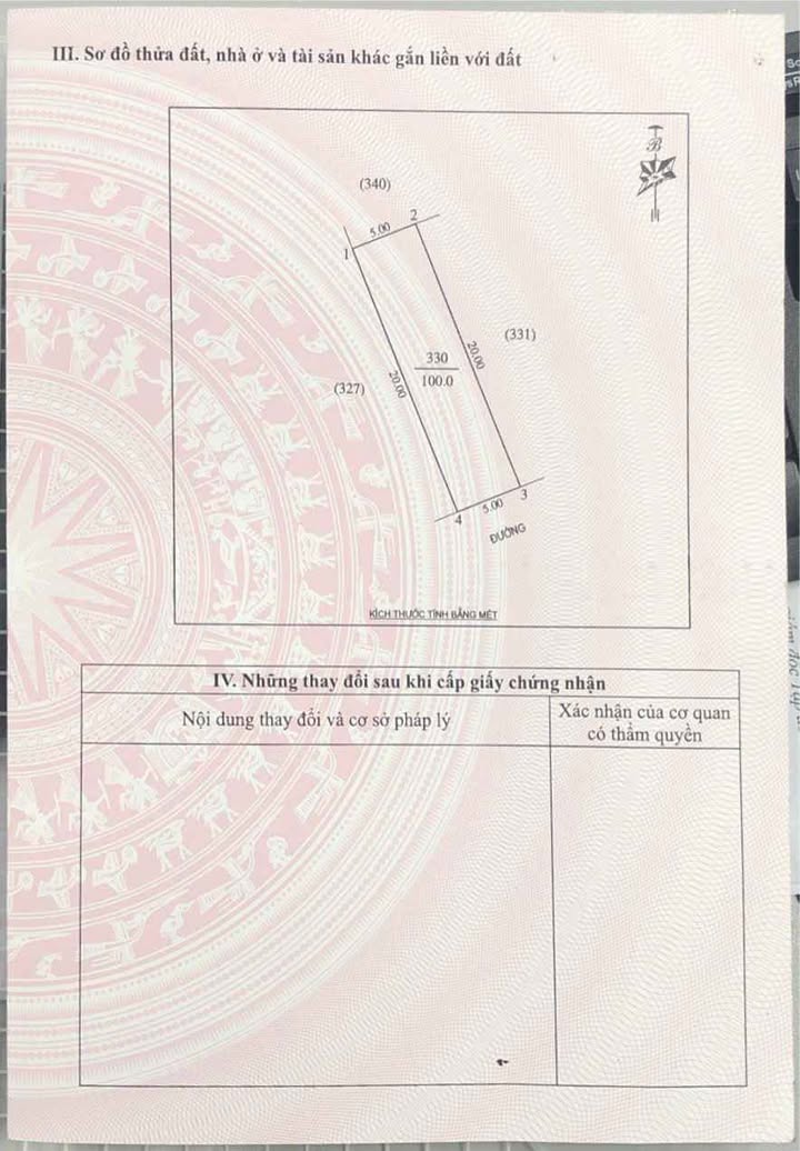 Đất nền Khối Kim Phúc Vinh 100m² 2.3 tỷ Sổ đỏ chính chủ