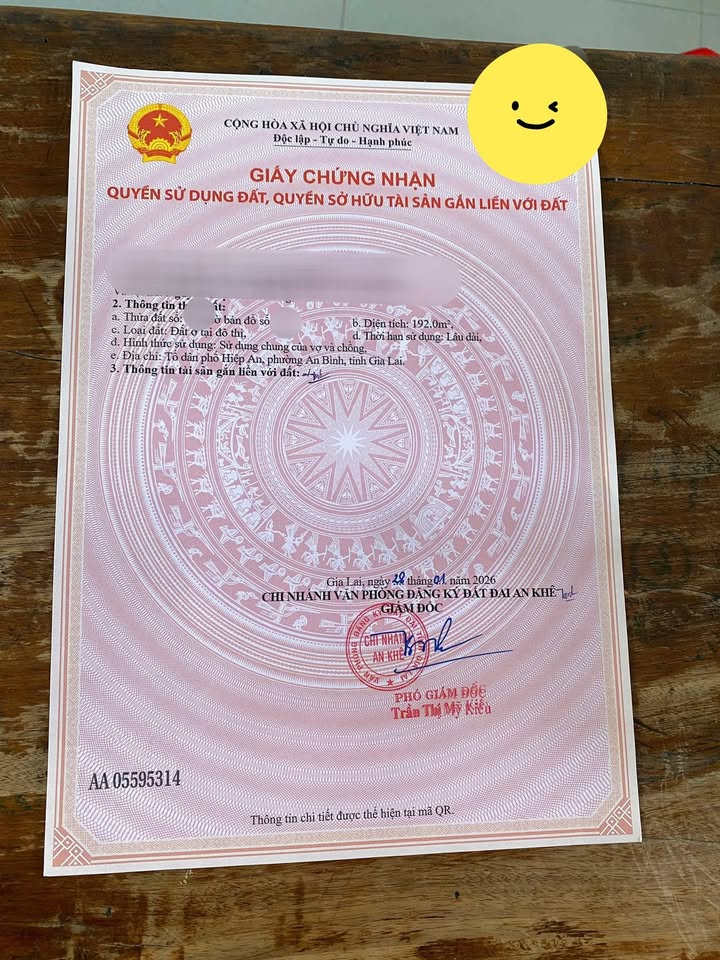 Nhà phố An Khê 192m² 1,6 tỷ – Mặt tiền kinh doanh đường lớn