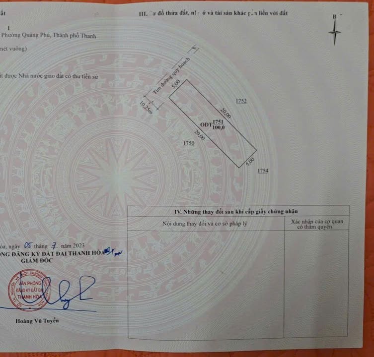 Đất nền Thanh Hóa An Dương Vương 100m2 2.1 tỷ - Đường to ô tô