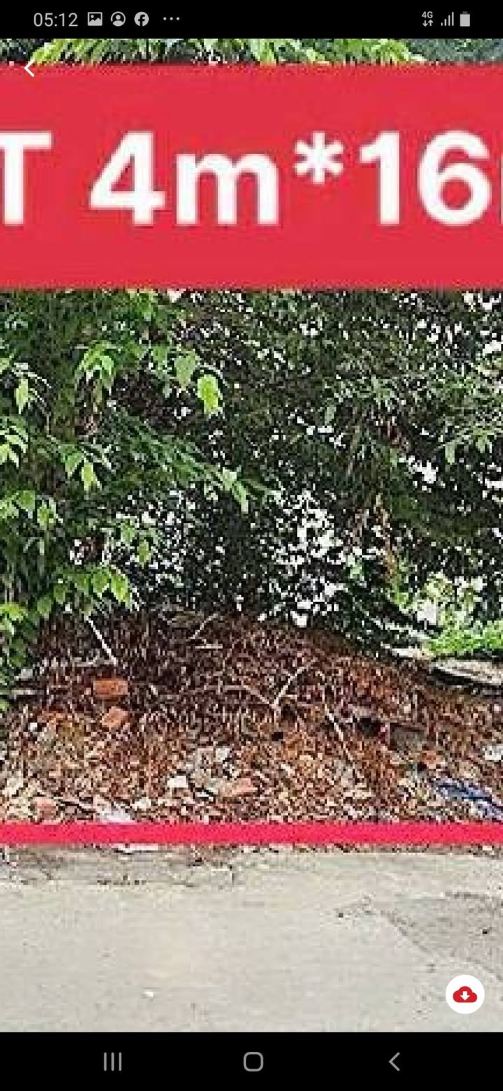 Đất nền Hoàng Bật Đạt Tân Bình 64m² 5 tỷ - Sổ hồng chính chủ