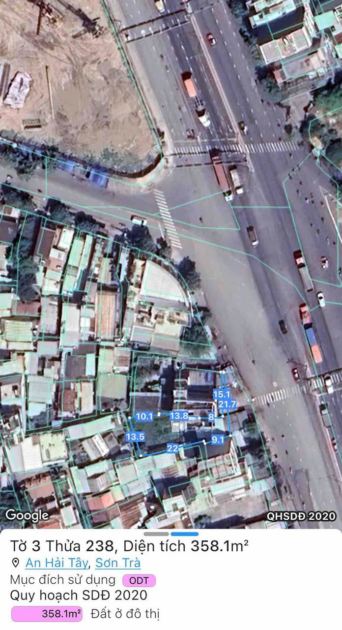 Đất mặt tiền Ngô Quyền Tam Kỳ 358m² - Sổ đỏ chính chủ