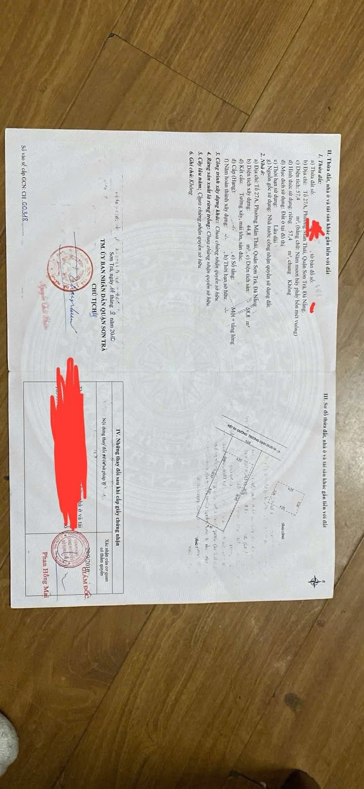 Nhà riêng Sơn Trà 57,5m² giá 4,7 tỷ - Sẵn sàng ở ngay