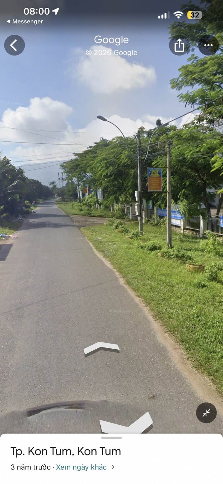 Đất thổ cư Hòa Bình Kon Tum 150m² 320 triệu - Sổ đỏ