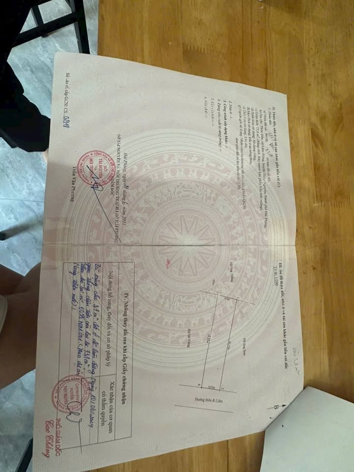 Đất Lâm Động An Dương 73m² 2.5 tỷ - Sổ đỏ chính chủ