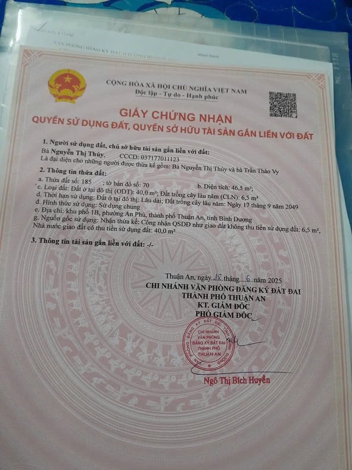 Nhà cấp 4 An Phú Thủ Đức 47m² 1,599 tỷ - Chính chủ bán