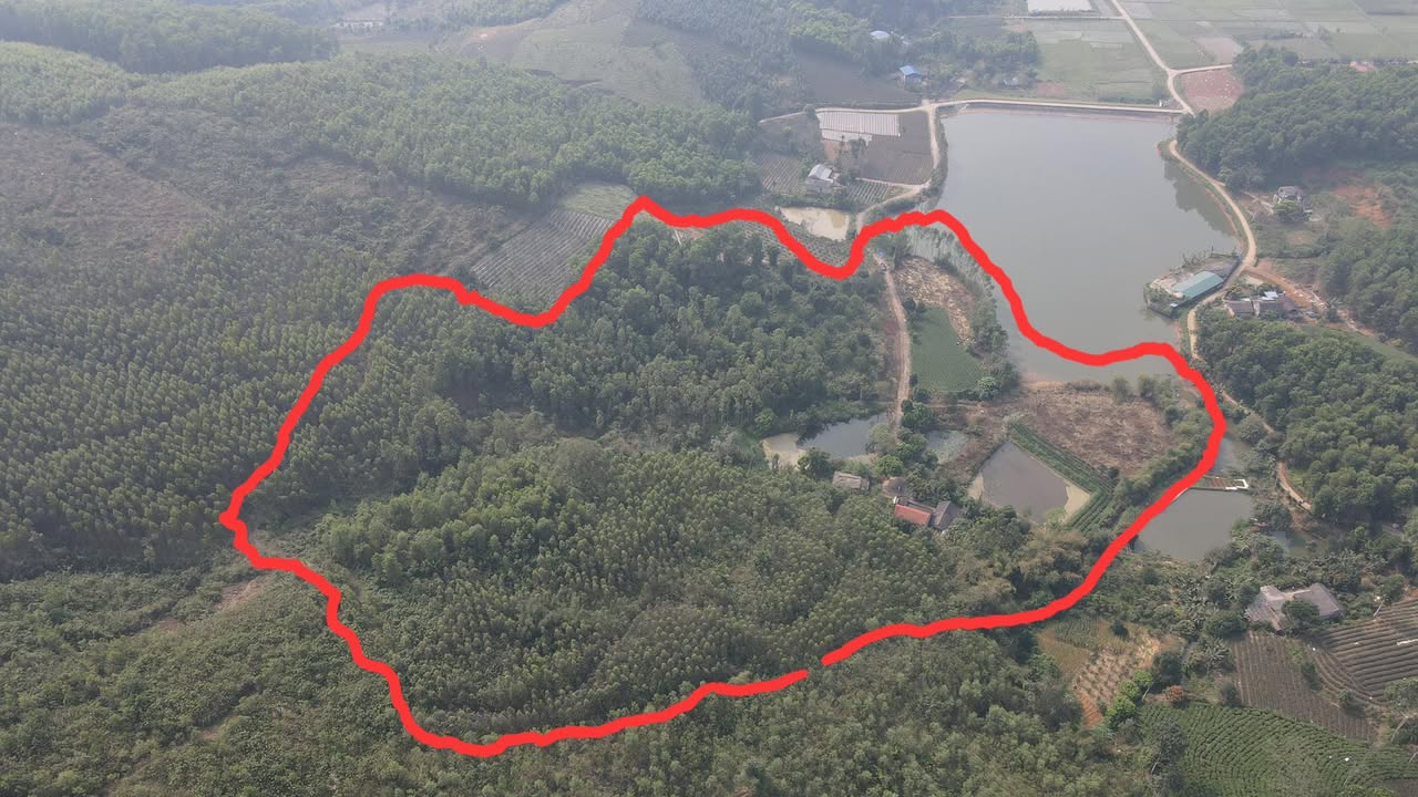 Farm Xã Phú Lạc Thái Nguyên 3,5ha 6,3 tỷ - Sổ đỏ chính chủ